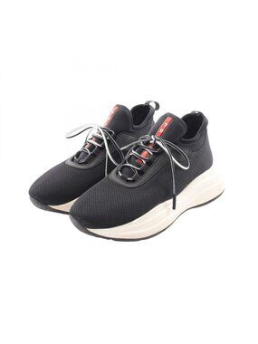 Prada Sport Linea Rossa Sneakers Logo Shoes Mesh